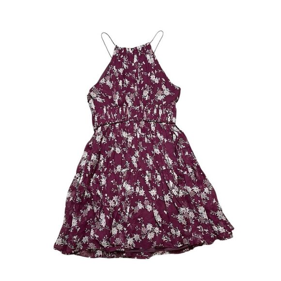 CINQ A SEPT Silk Floral Lotus Mini Dress Size XS - Picture 3 of 13